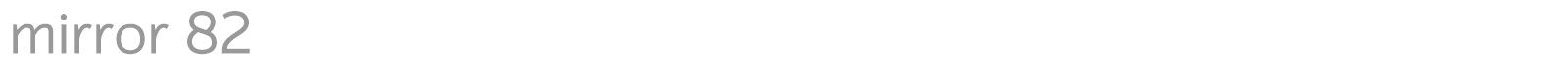 Mirror 82 font preview